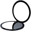 Magnifying Compact Cosmetic Mirror- Elegant Compact Pocket Makeup Mirror, Handheld Travel Makeup Mirror with Powerful 10X Magnification and 1X True View Mirror for Travel or Your Purse
